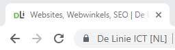 favicon browsertabblad