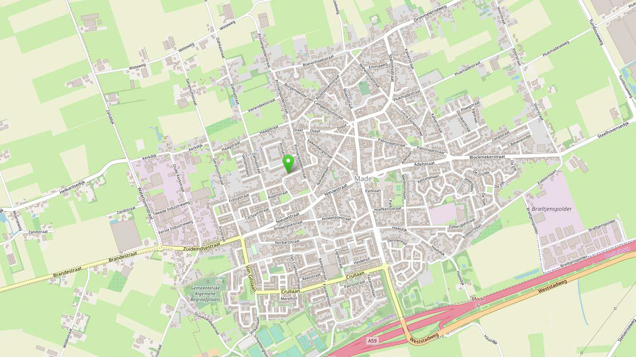 google maps naar onze locatie